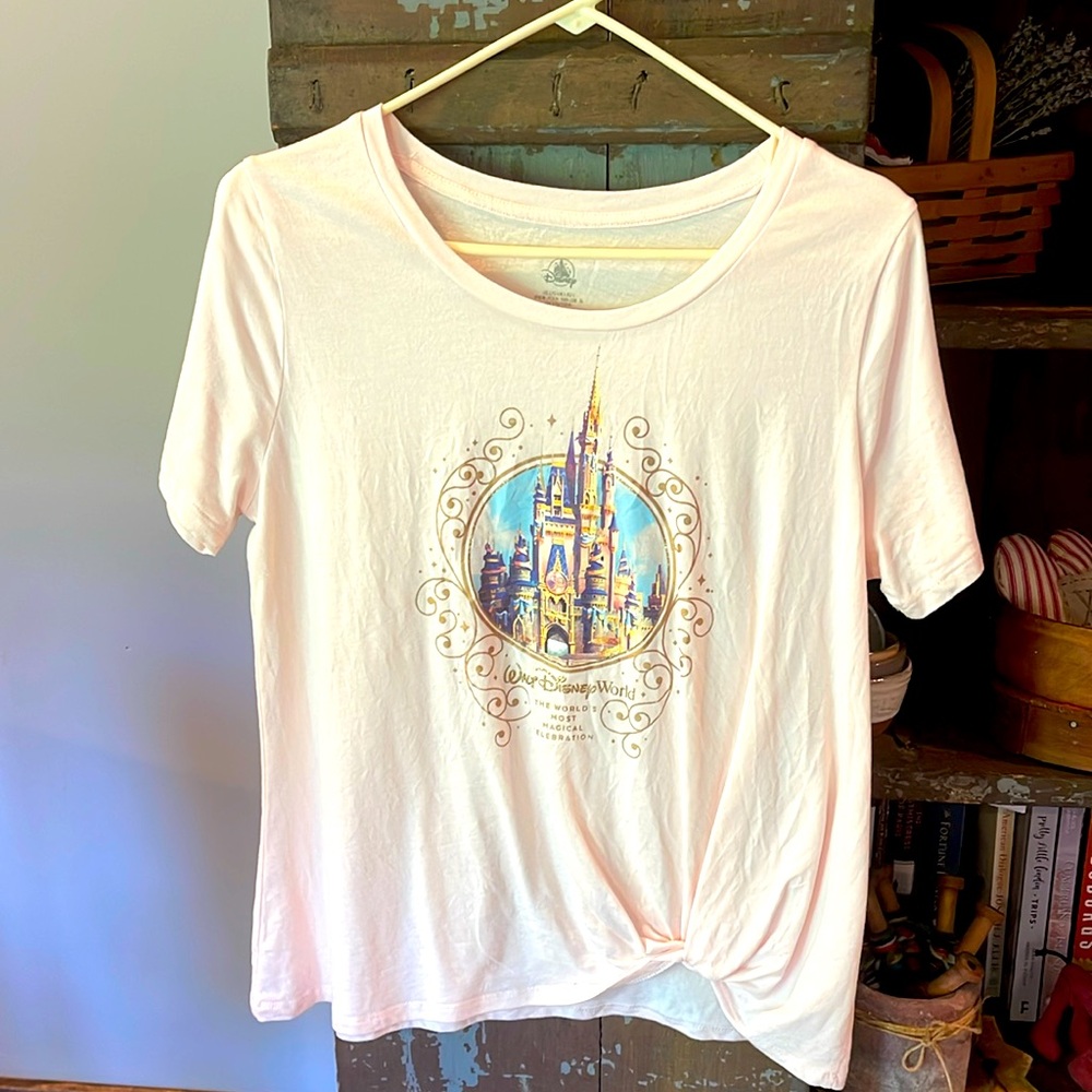 Disney Magic Kingdom 50th Anniversary Tee * Sz L * NEW